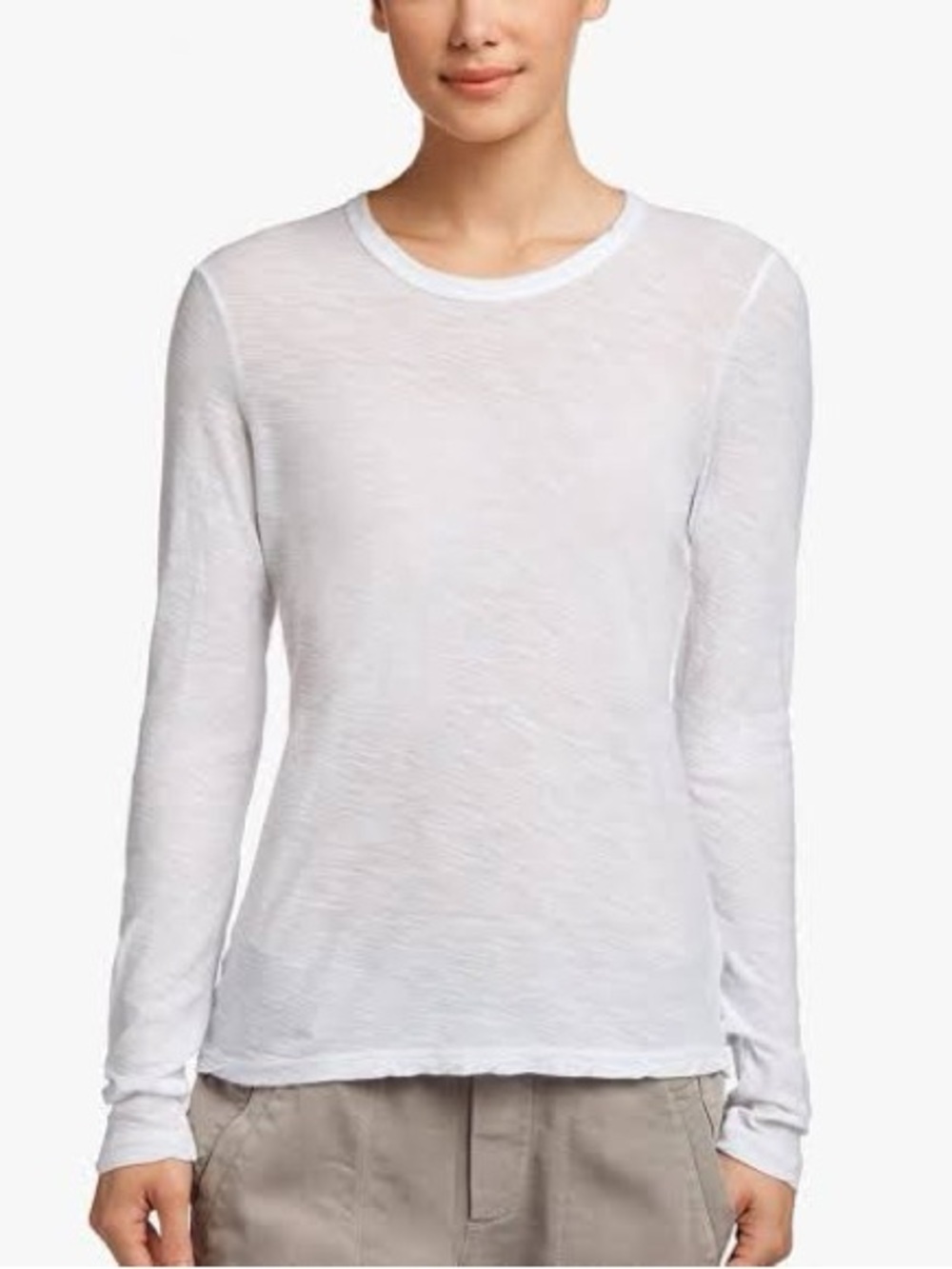 James perse sheer slub long sleeve